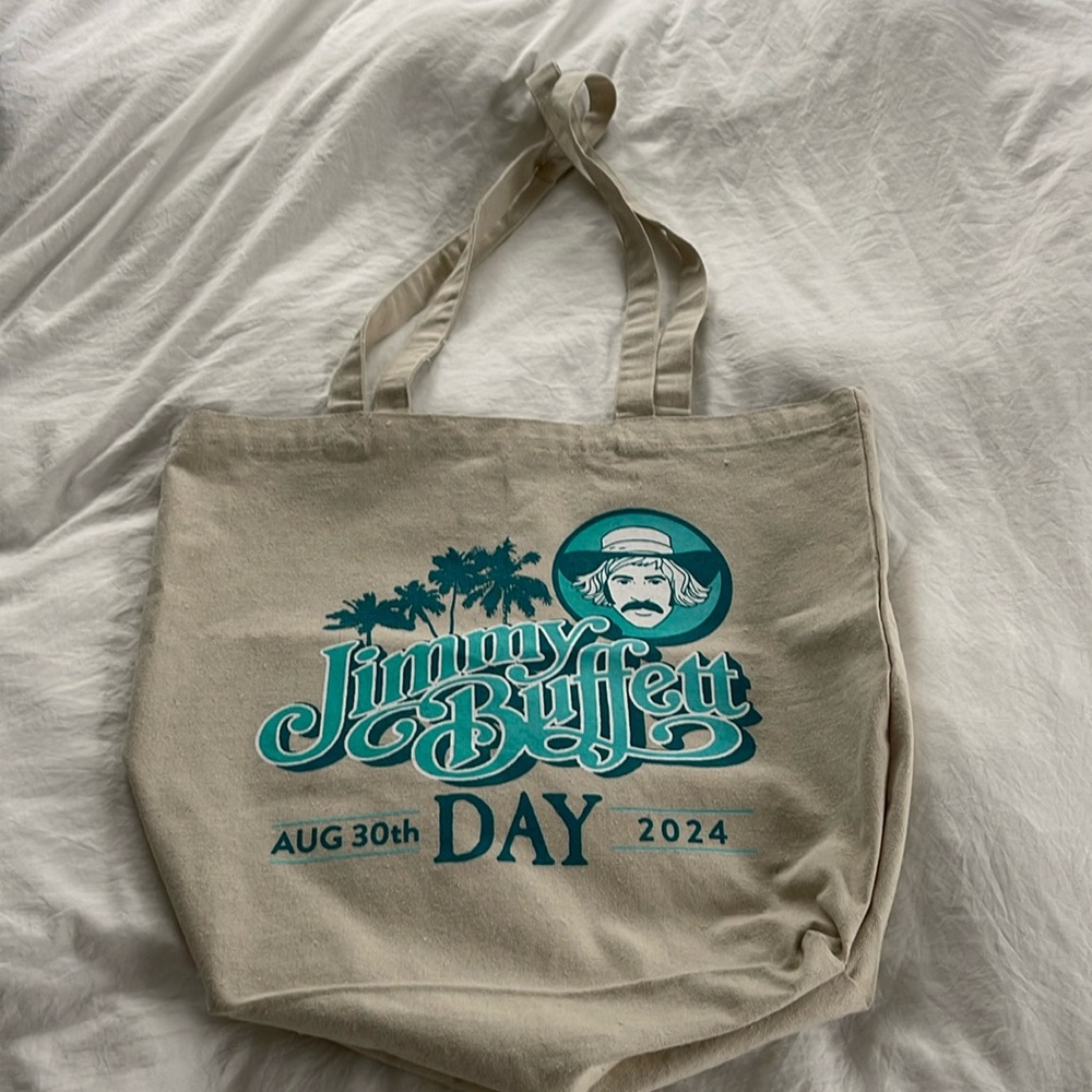 Jimmy Buffett tote